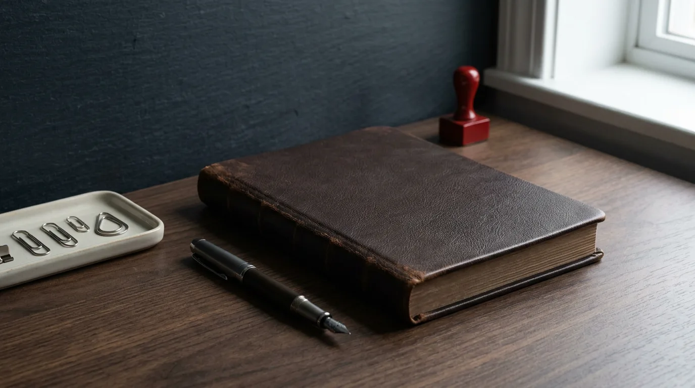 Notizbuch Polisjournal und Ablauf, 1200x800 Pixel